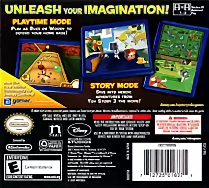 Image n° 2 - boxback : Toy Story 3 (DSi Enhanced)